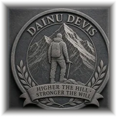 Dainu Devis: Higher the hill, stronger the will
